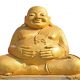 مجسمه طلایی بودایی